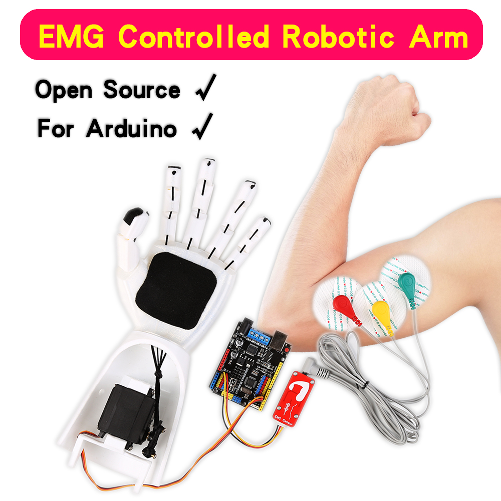 EMG sensörü robotik kol elektr - Muscle Sensor Emg incelemesi ve fiyatı