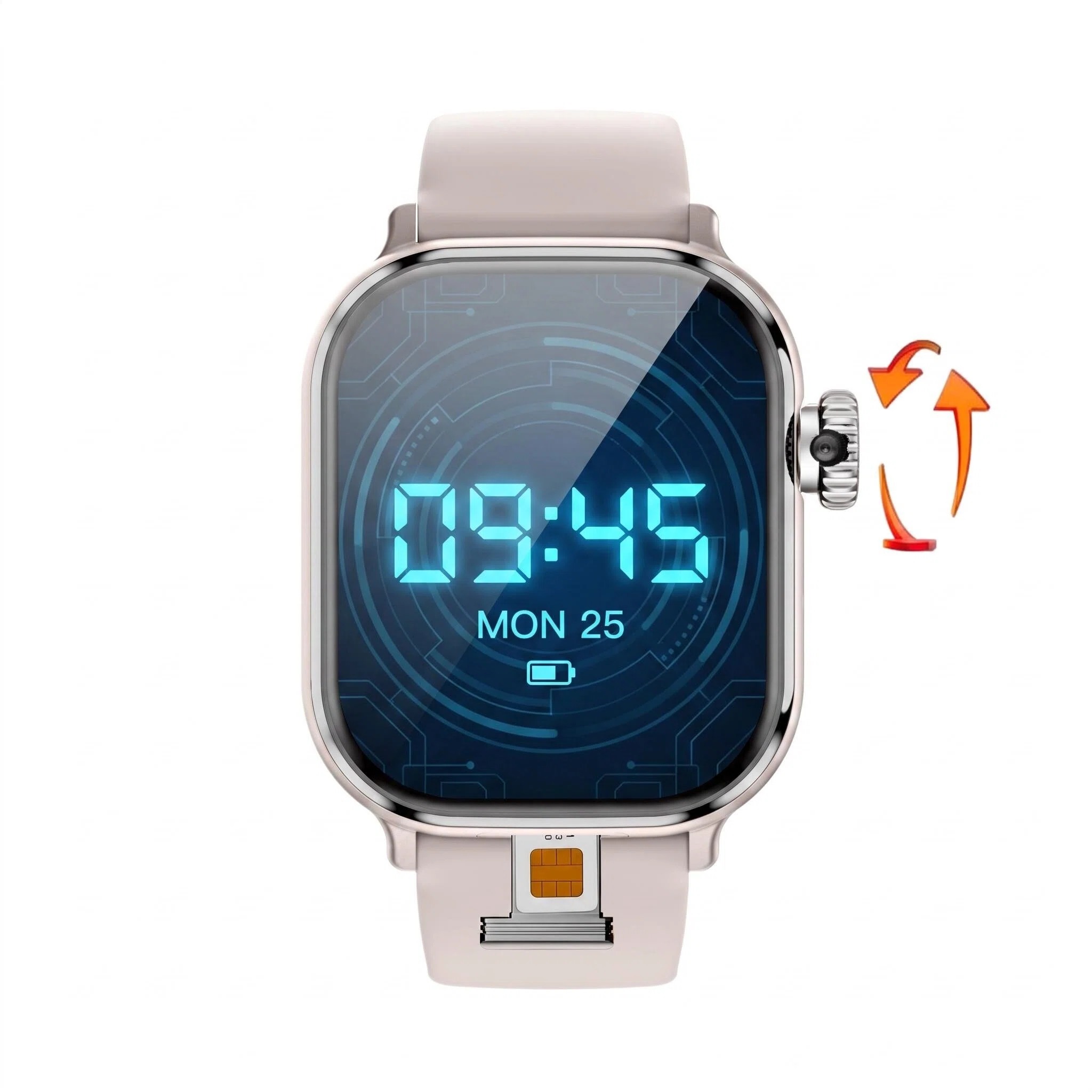 32GB+512GB Akıllı Saat 5G LTE  - Fall Detection Watch incelemesi ve fiyatı