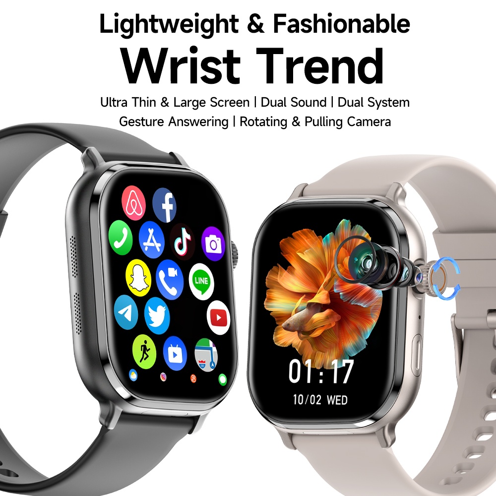 32GB+512GB Akıllı Saat 5G LTE  - Fall Detection Watch incelemesi ve fiyatı