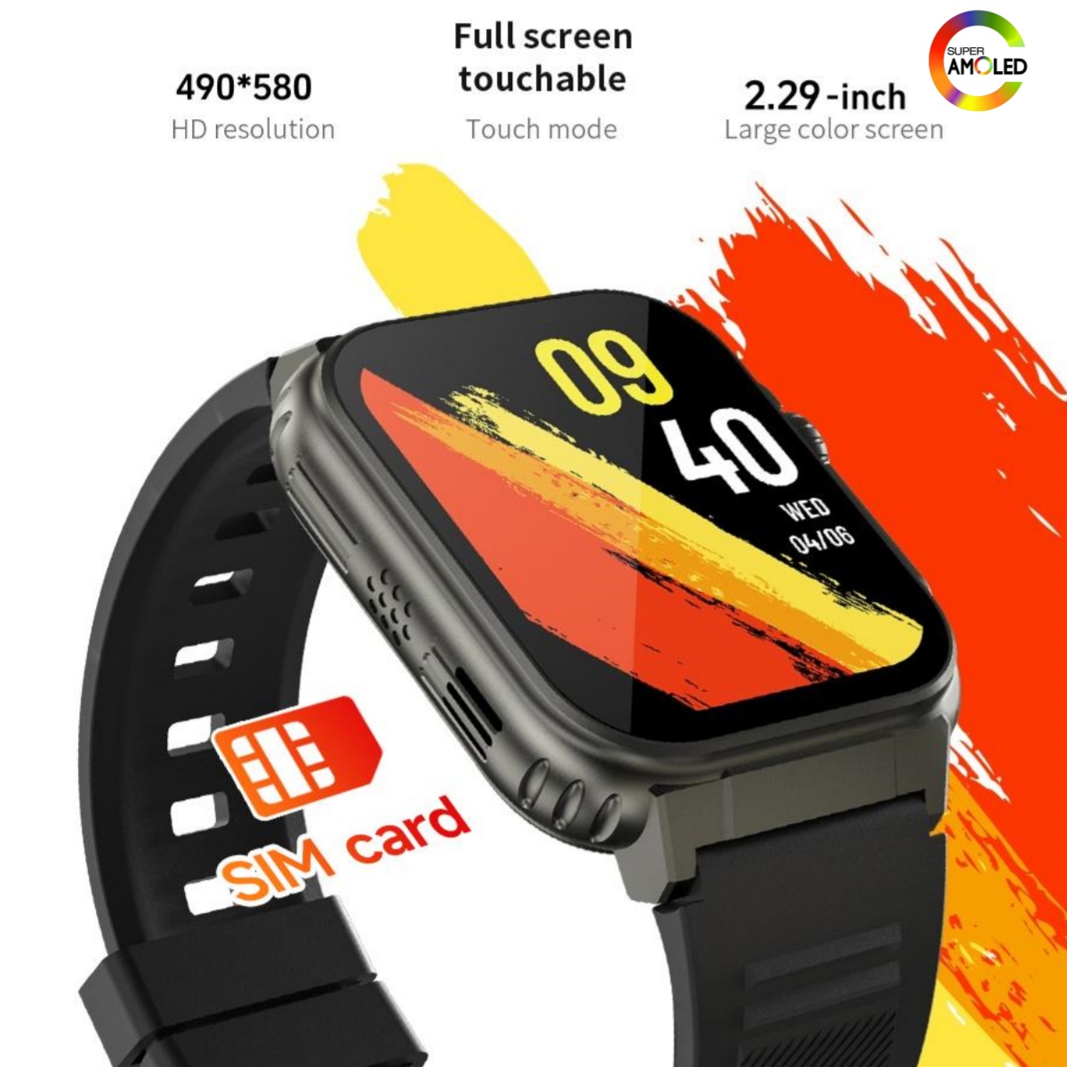 S12 Ultra MAX 5G Akıllı Saat 2 - Fall Detection Watch incelemesi ve fiyatı